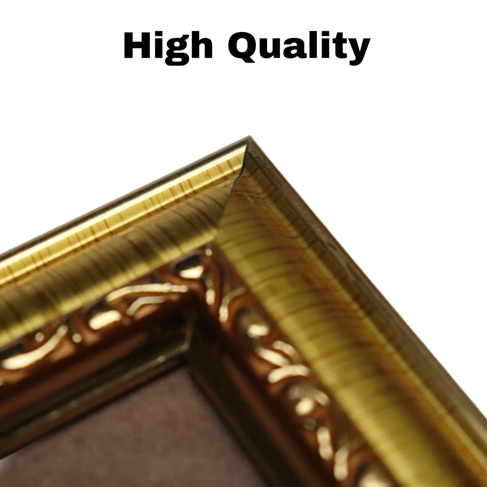 WOODEN A5 8*6 GOLDEN - Image 2